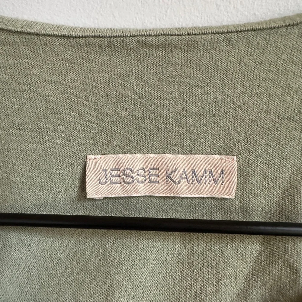 Jesse Kamm Baja Top in Shrub Green